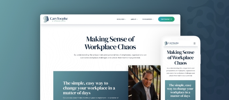 Cary Toepke & Consultants Launch New Professional Services Website on WordPress