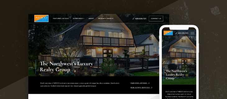 NESCO Realty Group Launches New Real Estate Website